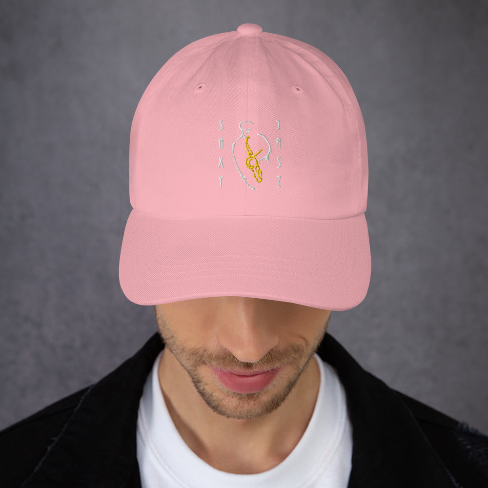 BUF Dad Hat Pink/White - Village Designs Boutique